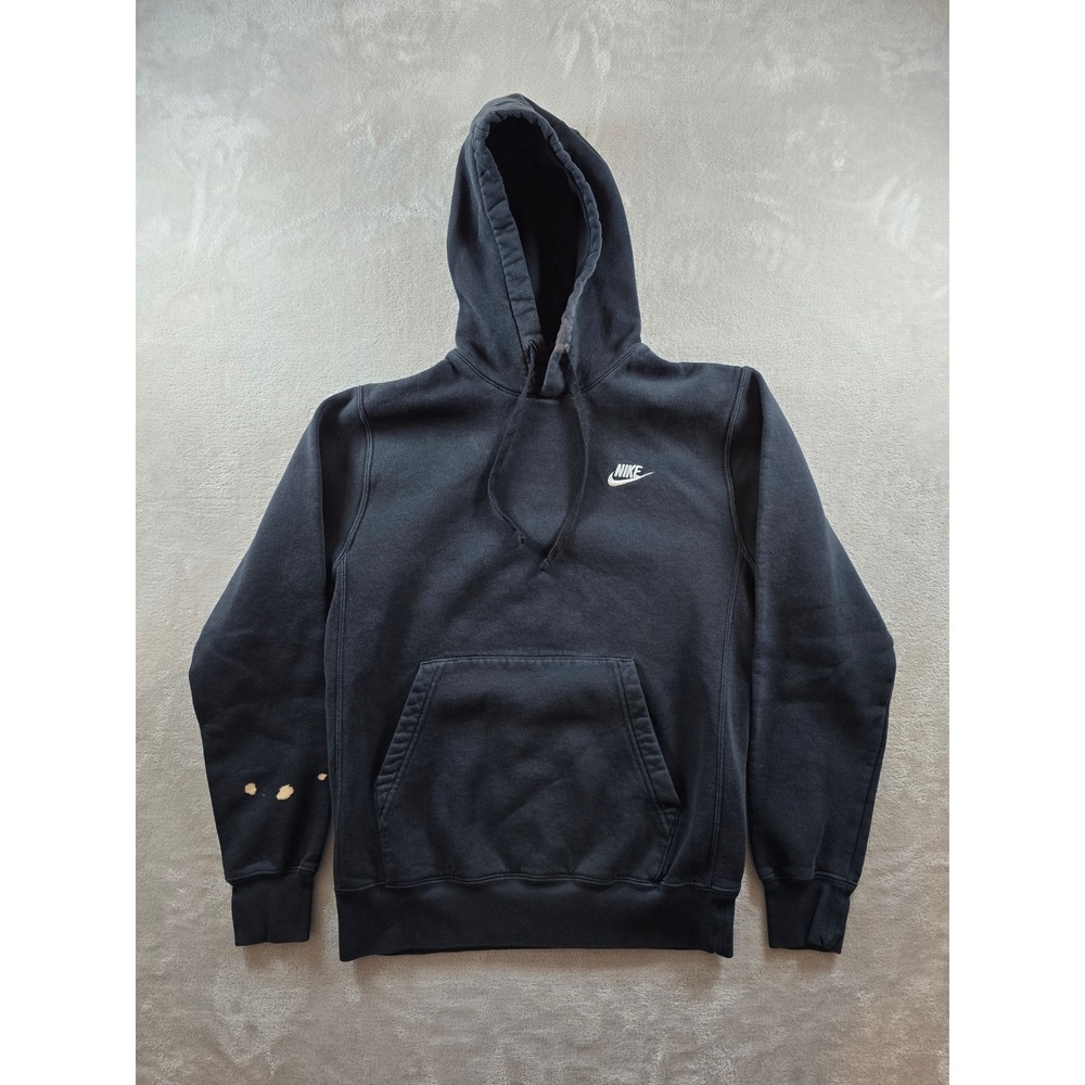 Nike Hoodie Sweatshirt Mens S Black Club Fleece Athleisure‎ BV2654 *Read